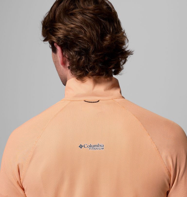 Men's Summit Valley Technical Half Zip, Color: Koi, image 5