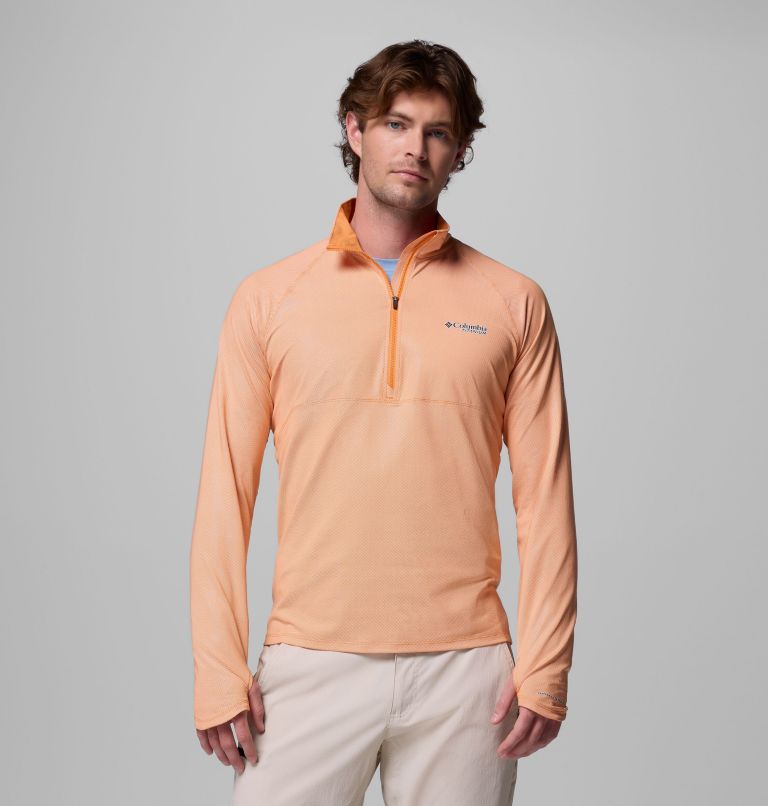 Men's Summit Valley Technical Half Zip, Color: Koi, image 1