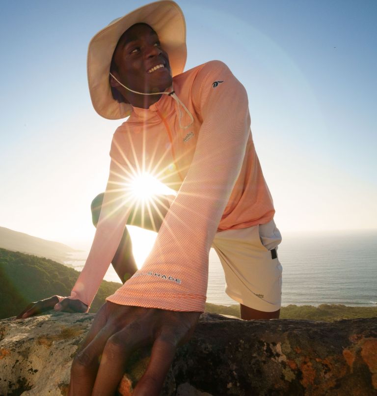 Men's Summit Valley Technical Half Zip, Color: Koi, image 11