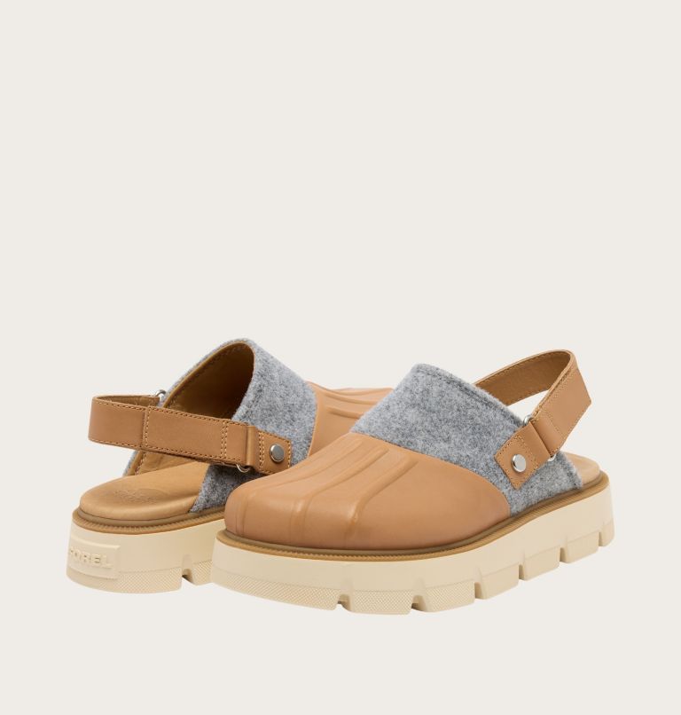 REIN CB Slingback Clog für Frauen, Color: Tawny Buff, Bleached Ceramic, image 8