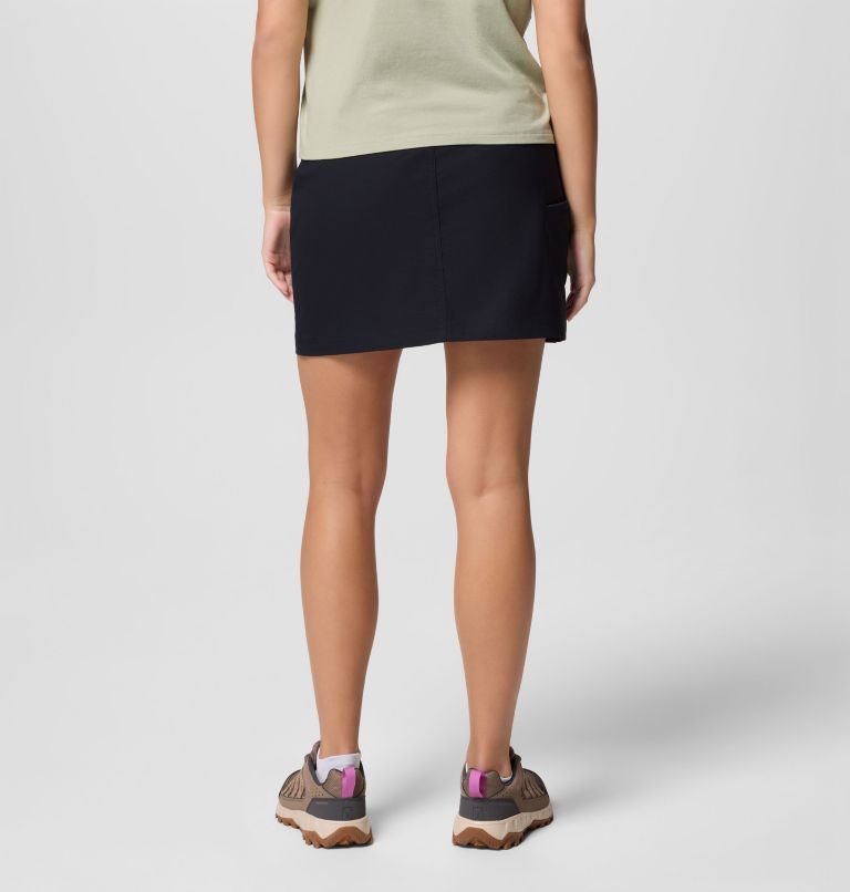 Women's Leslie Falls II Hiking Skort, Color: Black, image 3