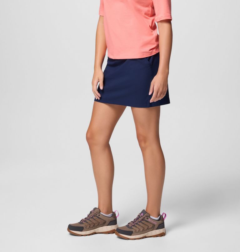 Falda-pantalón de senderismo Leslie Falls II para mujer, Color: Collegiate Navy, image 4