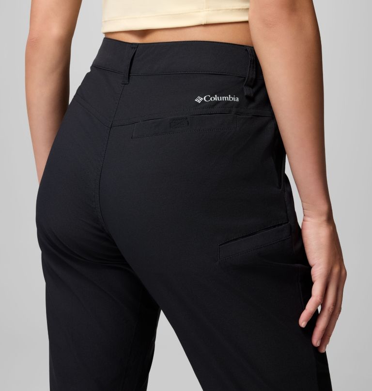 Pantalones cortos de senderismo Leslie Falls para mujer, Color: Black, image 5