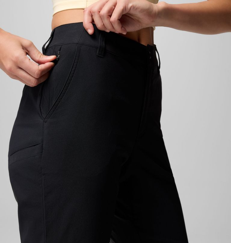Pantalones cortos de senderismo Leslie Falls para mujer, Color: Black, image 6