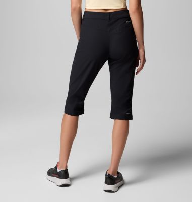 Women's Leslie Falls Knee Hiking Trousers, Color: Black, image 2