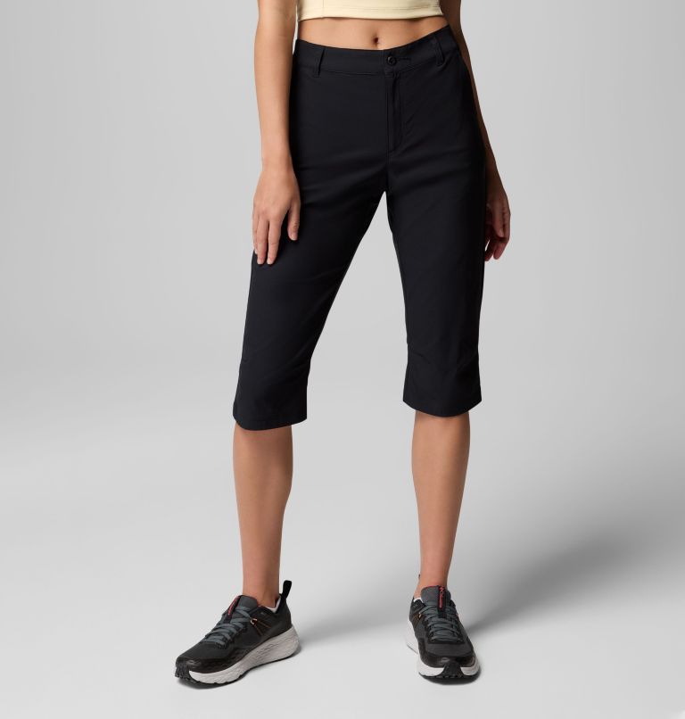 Pantalones cortos de senderismo Leslie Falls para mujer, Color: Black, image 1