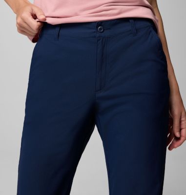 Women's Leslie Falls Knee Hiking Trousers, Color: Collegiate Navy, image 4