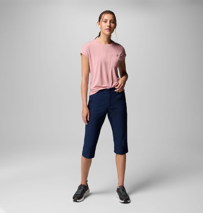 Leslie Falls Wander-Kniehose für Frauen, Color: Collegiate Navy, image 7