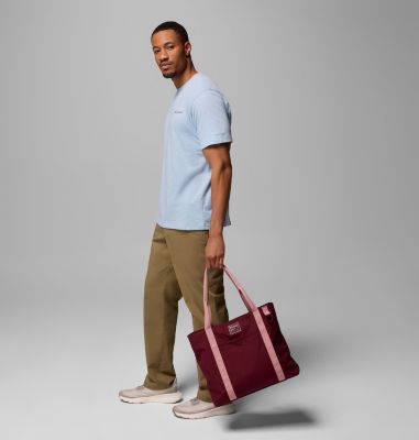 Cottonwood Creek Tragetasche für Unisex, Color: Rich Wine, Eraser Pink, image 4