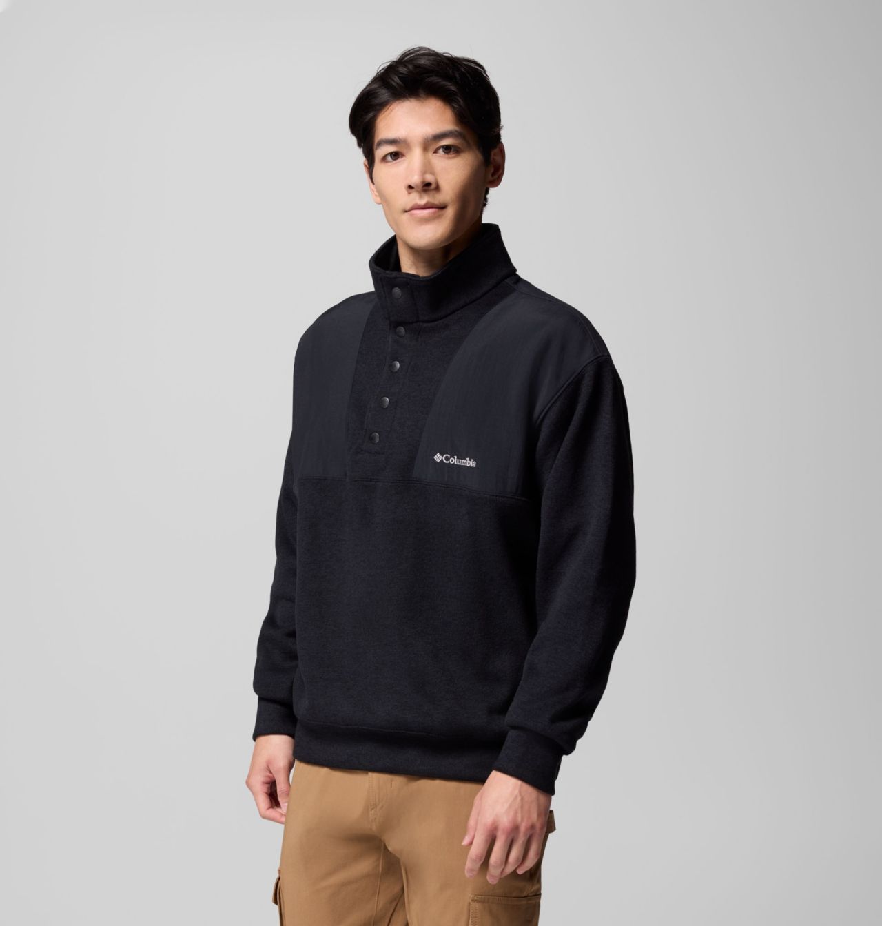 Men's Sweater Weather™ Relaxed Fit Half Snap Pullover 4