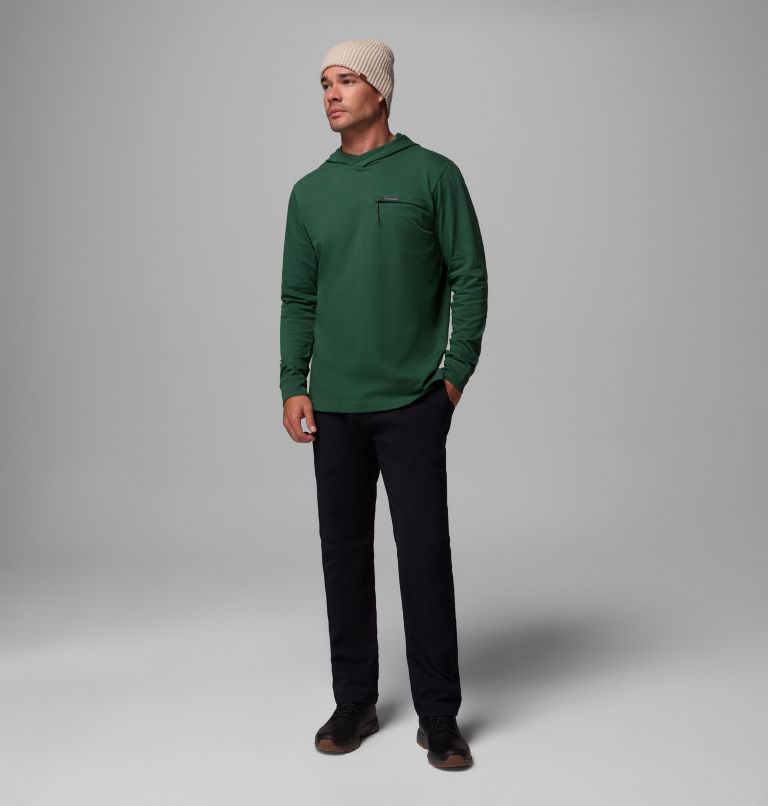 Men's Landroamer Hoodie, Color: Rain Forest, image 2