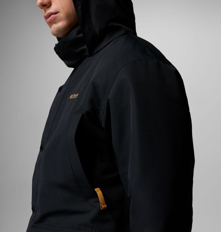 Men's High Cascades Interchange Reversible Bomber Jacket, Color: Black, image 13
