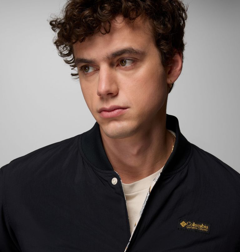 Men's High Cascades Interchange Reversible Bomber Jacket, Color: Black, image 7