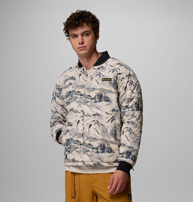 Men's High Cascades Interchange Reversible Bomber Jacket, Color: Black, image 8