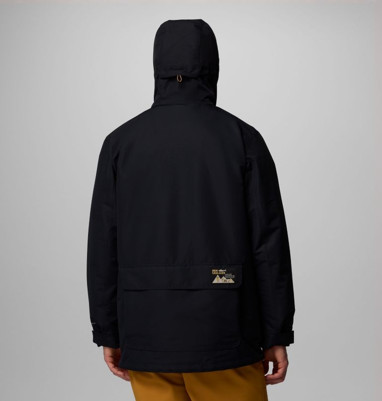 Men's High Cascades Interchange Reversible Bomber Jacket, Color: Black, image 3