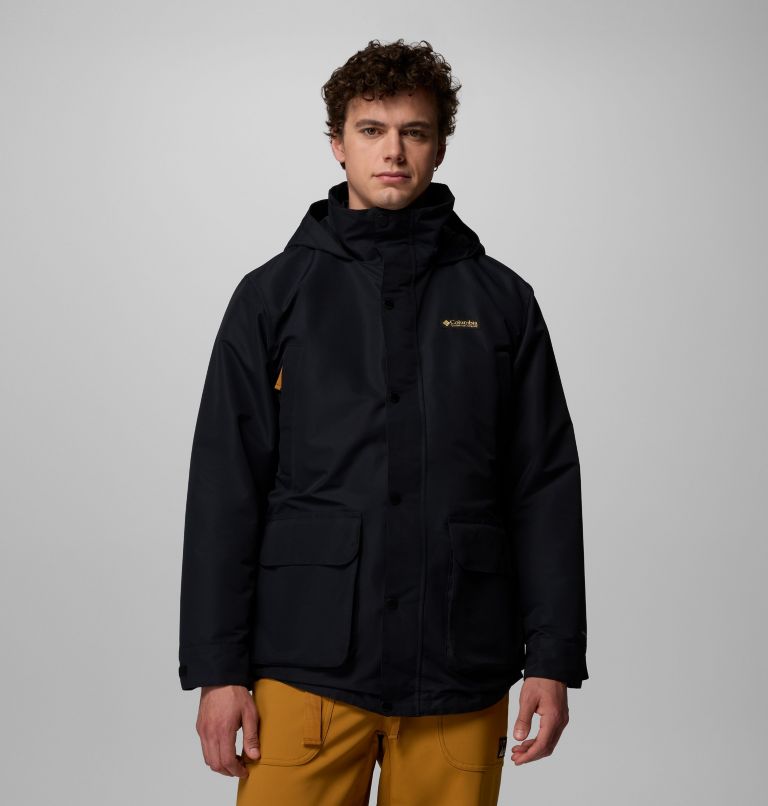 Men's High Cascades Interchange Reversible Bomber Jacket, Color: Black, image 1