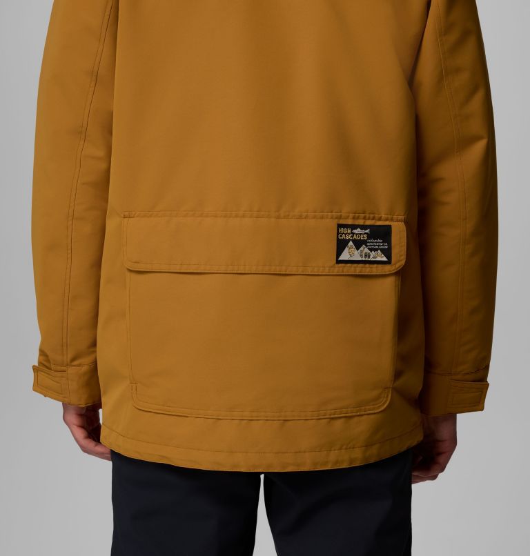 Men's High Cascades Interchange Reversible Bomber Jacket, Color: Maple Sugar, image 14