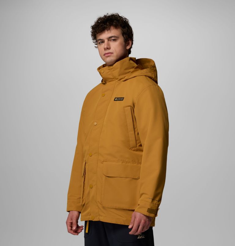 Men's High Cascades Interchange Reversible Bomber Jacket, Color: Maple Sugar, image 4