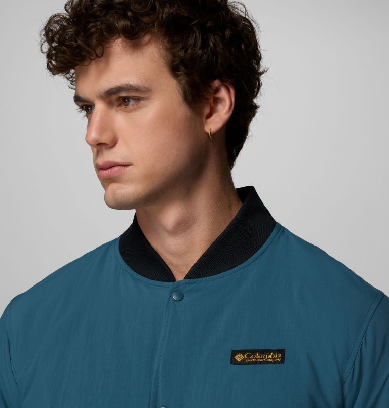 Men's High Cascades Interchange Reversible Bomber Jacket, Color: Maple Sugar, image 7