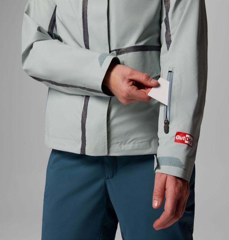 Women's Primo Pow Interchange Jacket, Color: Crushed Blue, image 14