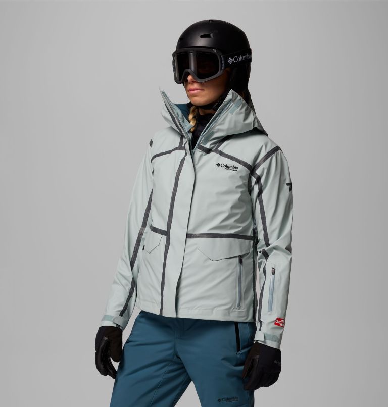 Women's Primo Pow Interchange Jacket, Color: Crushed Blue, image 4