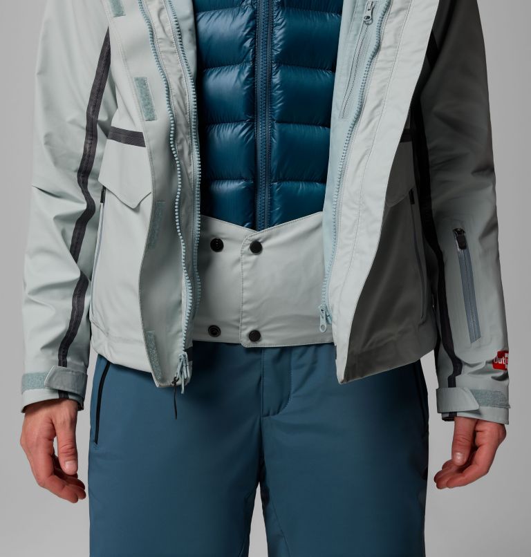 Women's Primo Pow Interchange Jacket, Color: Crushed Blue, image 10