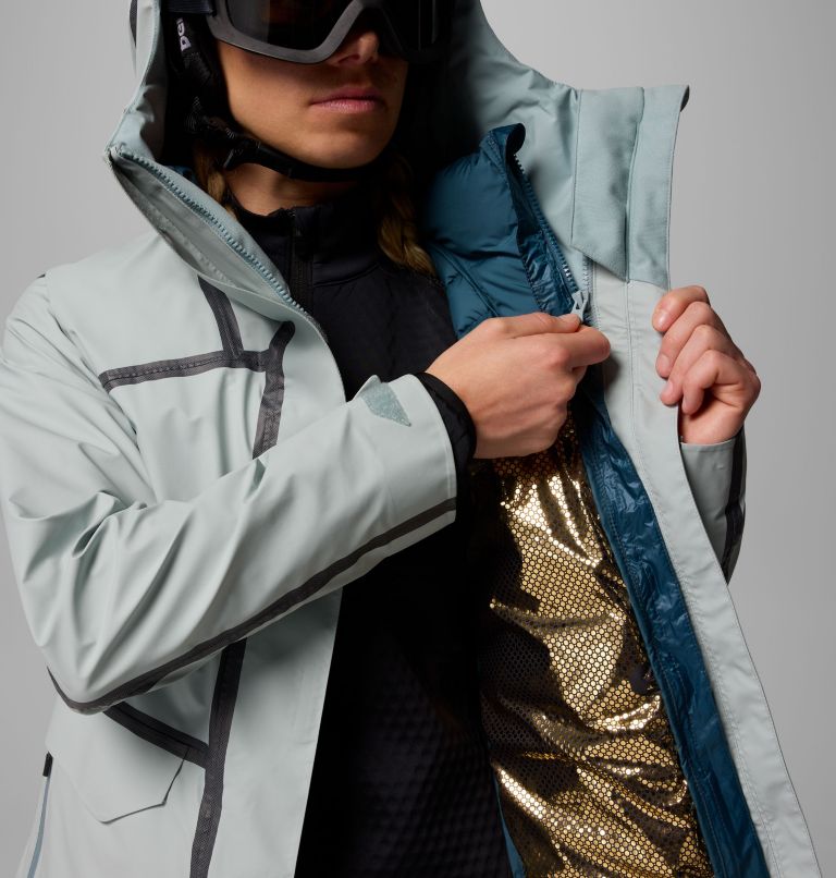Women's Primo Pow Interchange Jacket, Color: Crushed Blue, image 11