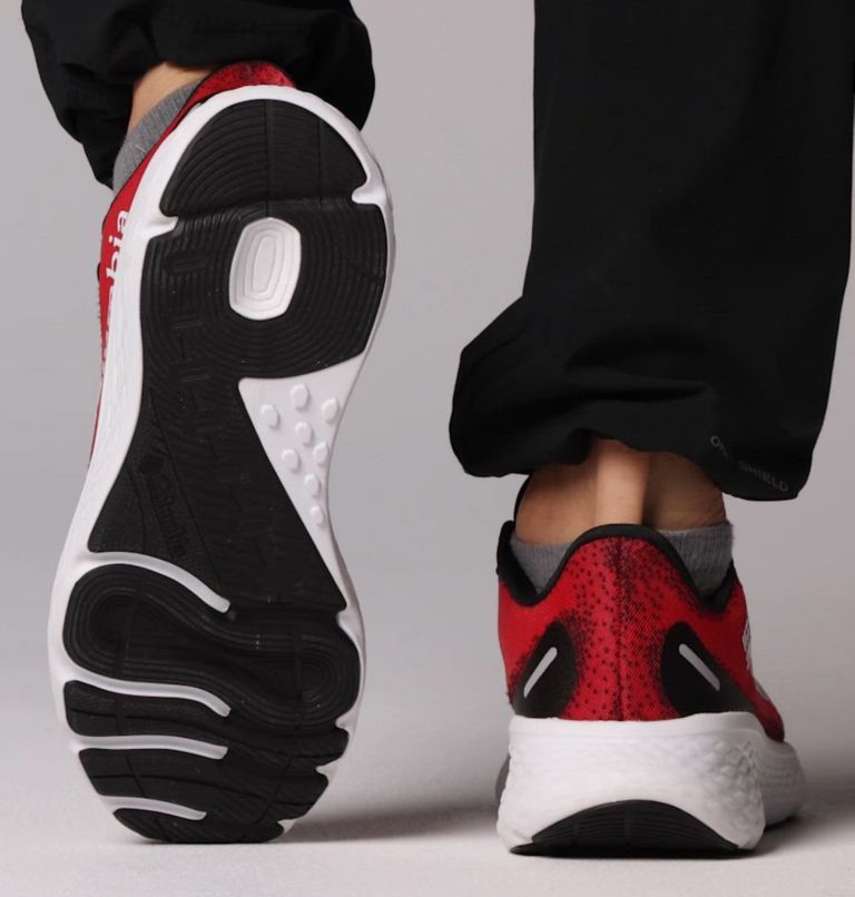 Men's Konos Featherweight Shoe, Color: Mountain Red, White