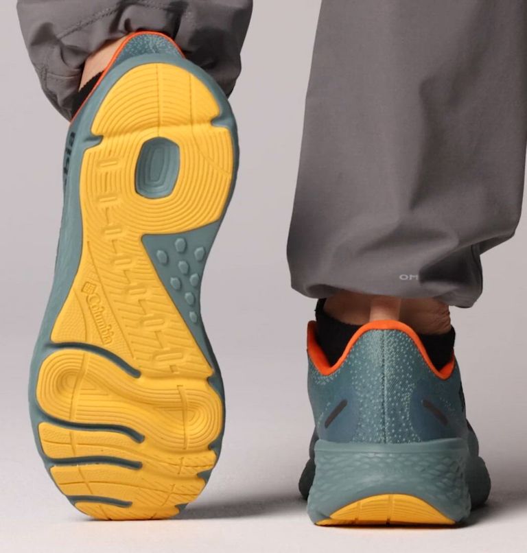 Men's Konos Featherweight Shoe - Wide, Color: Metal, Tangy Orange