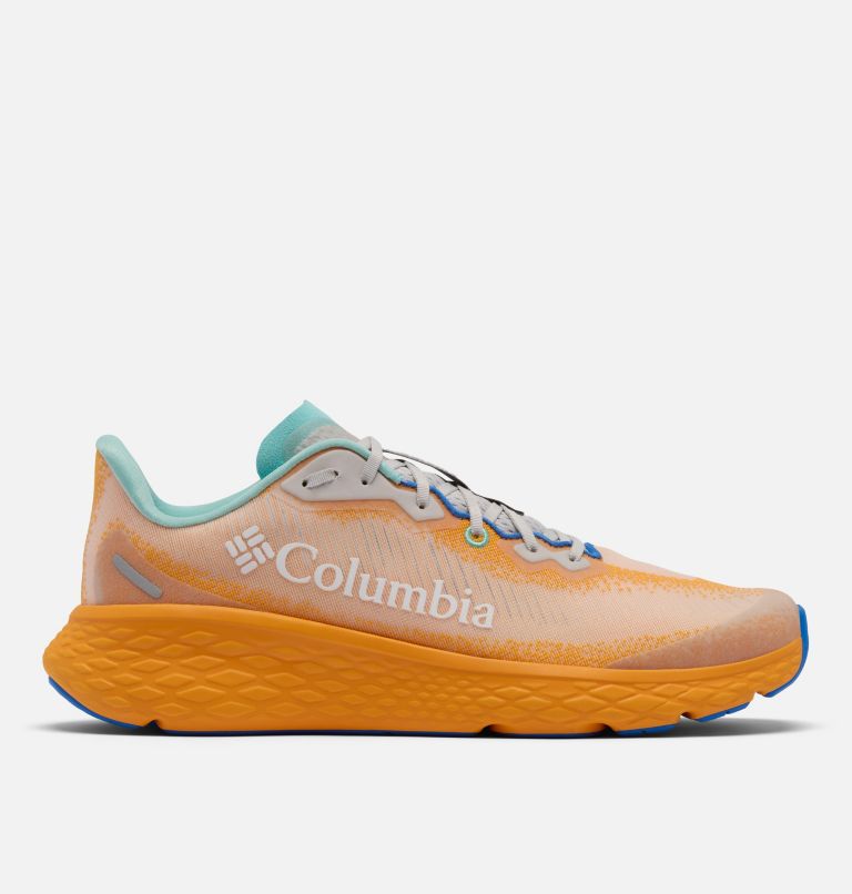 Men's Konos Featherweight Shoe - Wide, Color: Mango, Stormy Blue, image 1