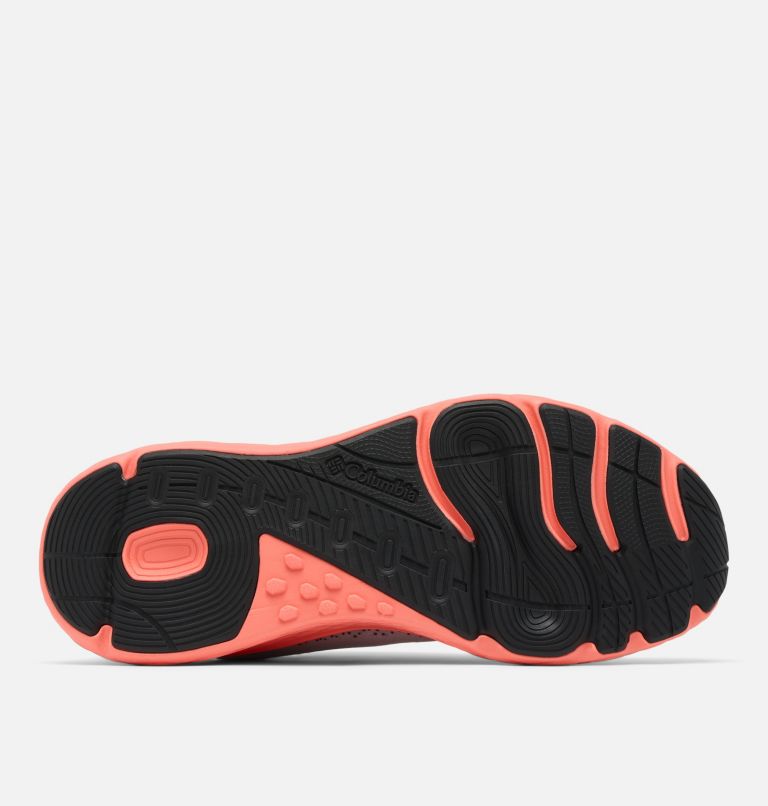 Women's Konos Featherweight Shoe, Color: Black, Hot Coral, image 4