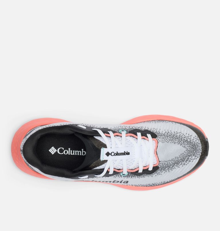 Women's Konos Featherweight Shoe, Color: Black, Hot Coral, image 3