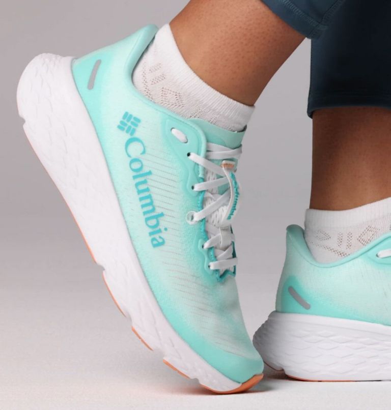 Women's Konos Featherweight Shoe, Color: Gulf Stream, Bright Nectar