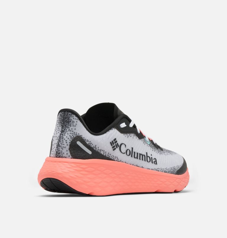 Women's Konos Featherweight Shoe - Wide, Color: Black, Hot Coral, image 9