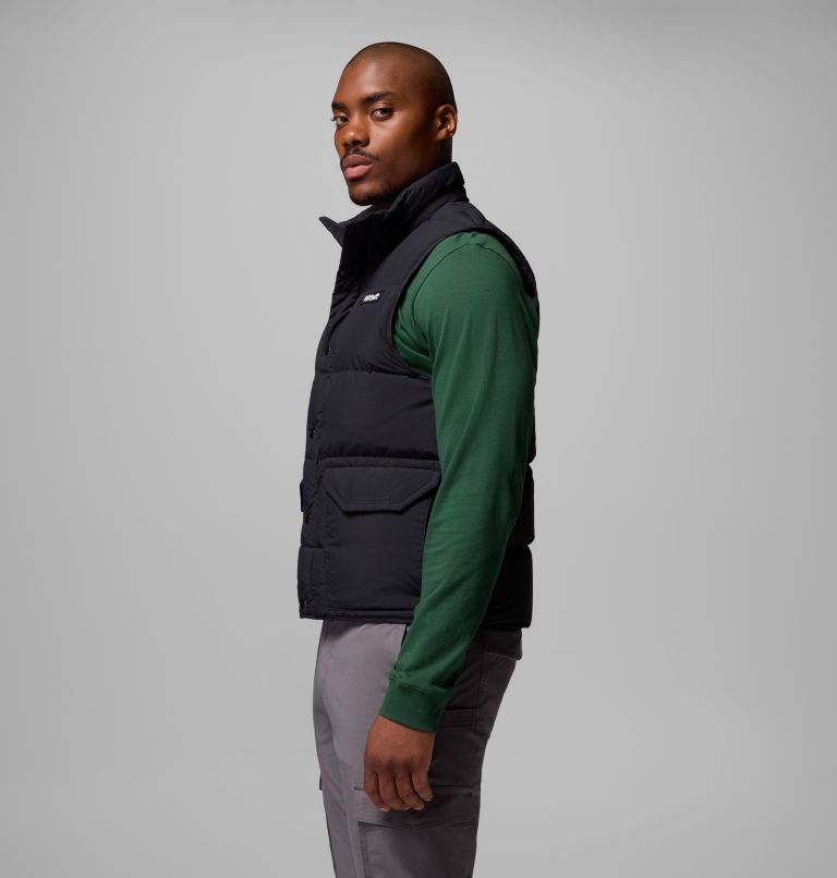 Men's Wallowa Down Vest, Color: Black, image 4