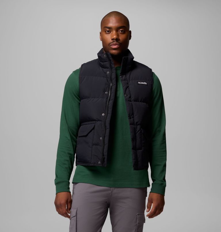 Men's Wallowa Down Vest, Color: Black, image 5