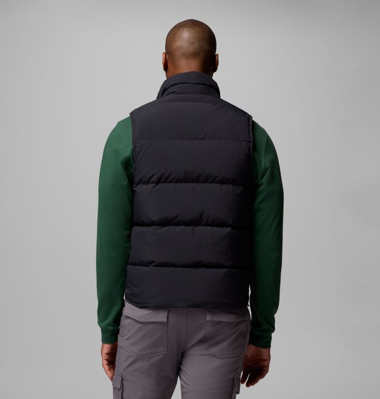 Men's Wallowa Down Vest, Color: Black, image 3