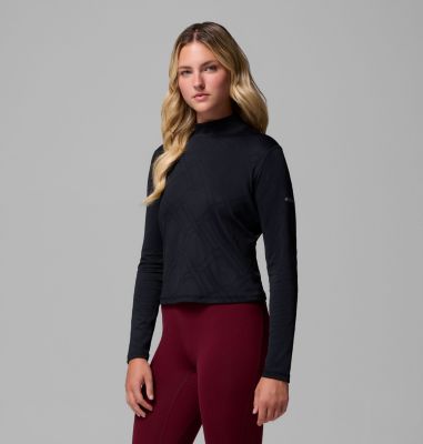 Women's Granite Point Long Sleeve Turtleneck, Color: Black, image 12