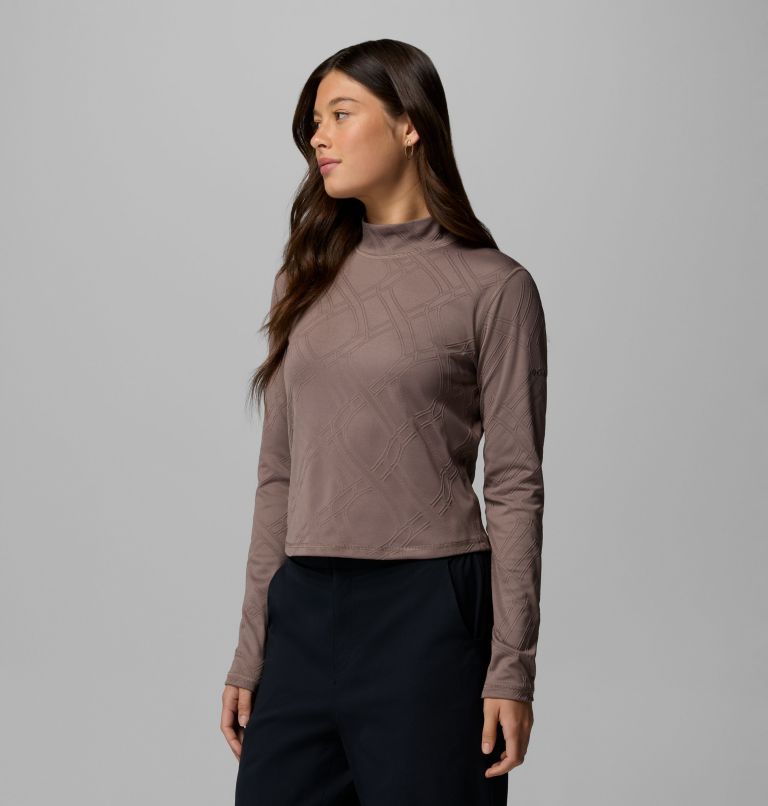 Women's Granite Point Long Sleeve Turtleneck, Color: Iron, image 4