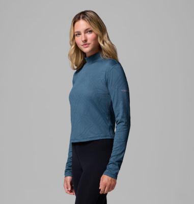 Women's Granite Point Long Sleeve Turtleneck, Color: Everblue, image 4