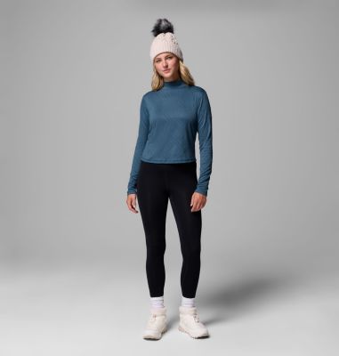Women's Granite Point Long Sleeve Turtleneck, Color: Everblue, image 2