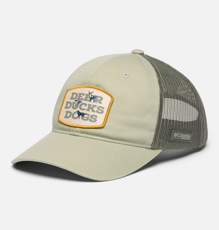 PFG Youth Patch Snap Back | 381 | O/S, Color: Smokey Sage, Deer Ducks Dogs, image 1