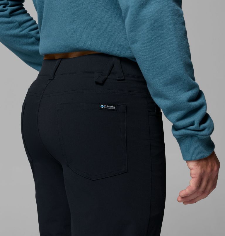 Pantalon 5 poches Tech ROC pour homme, Color: Black, image 7