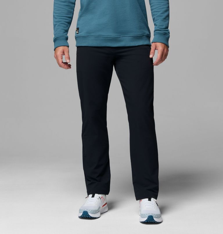 Pantalon 5 poches Tech ROC pour homme, Color: Black, image 1