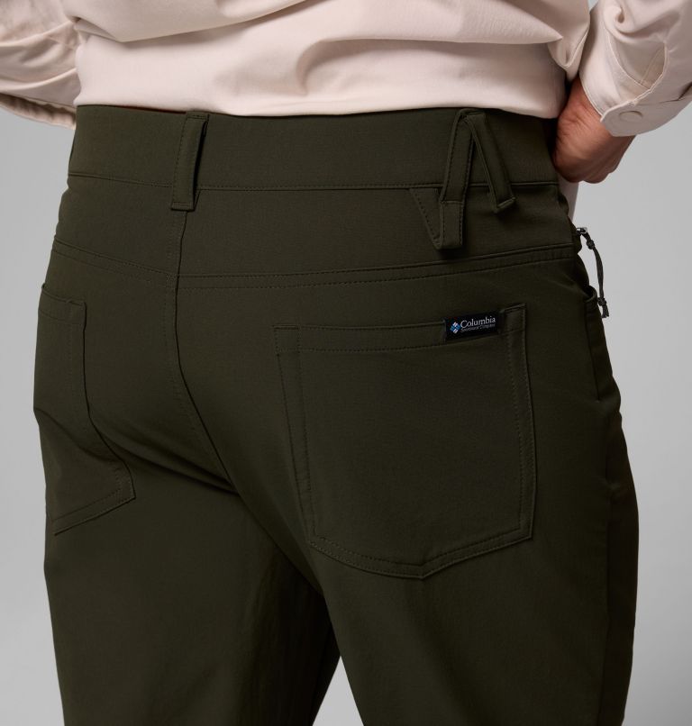 Men's ROC Tech 5 Pocket Pants, Color: Greenscape, image 7
