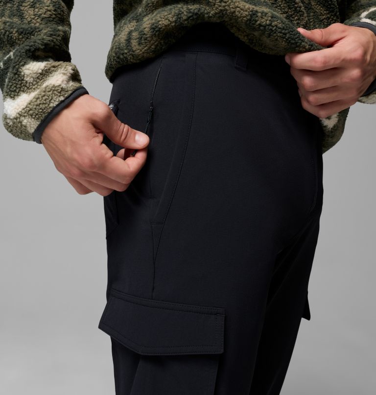 Men's ROC Tech Cargo Pants, Color: Black, image 6