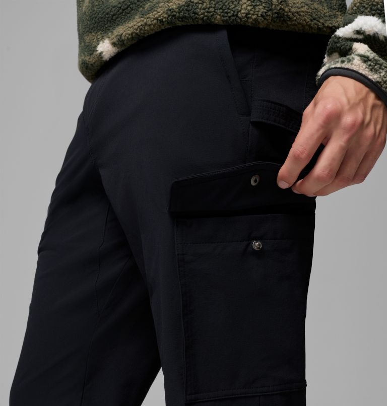 Men's ROC Tech Cargo Pants, Color: Black, image 9