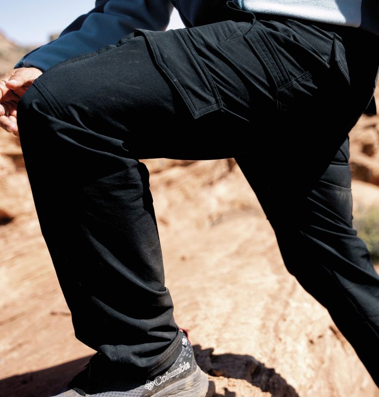 Men's ROC Tech Cargo Pants, Color: Black, image 10