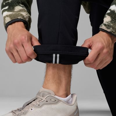 Folded cuff with reflective tape.