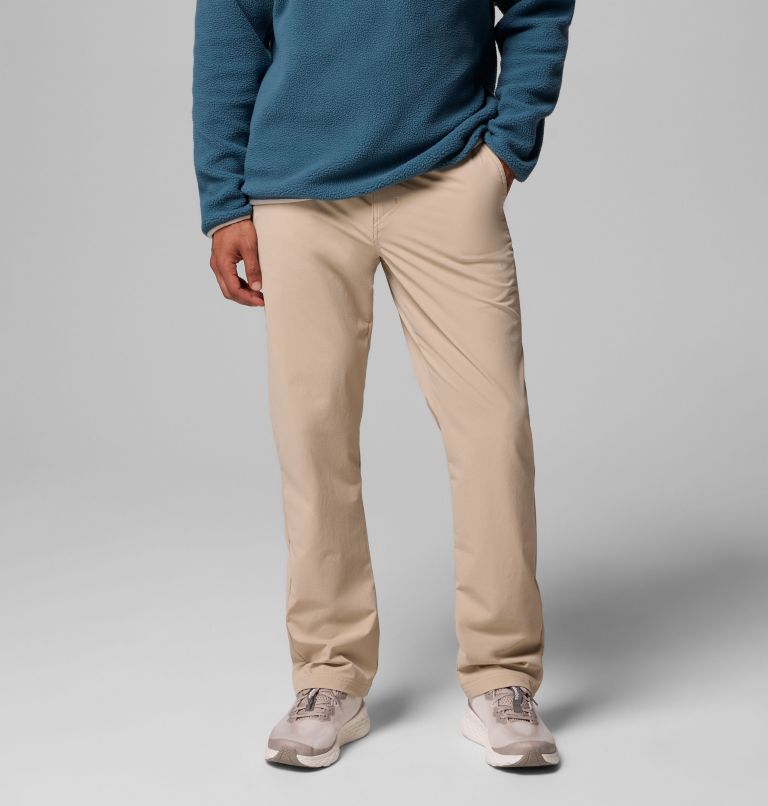 Men's ROC Tech Chino Pants, Color: Ancient Fossil, image 1